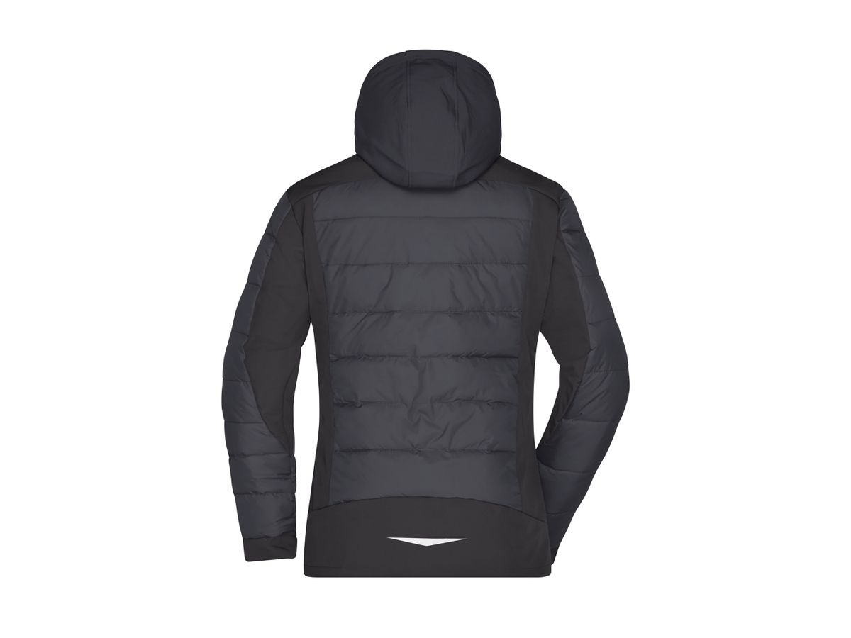 JN Ladies Outdoor Hybrid Jacket JN1049 95%PES/5%EL, black, Größe M