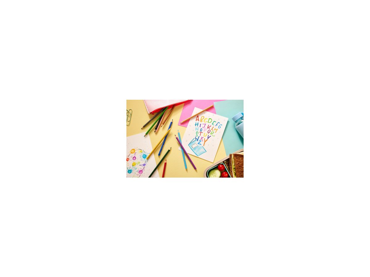 Faber-Castell Farbstift Colour GRIP 112412 farbig 12 St./Pack.