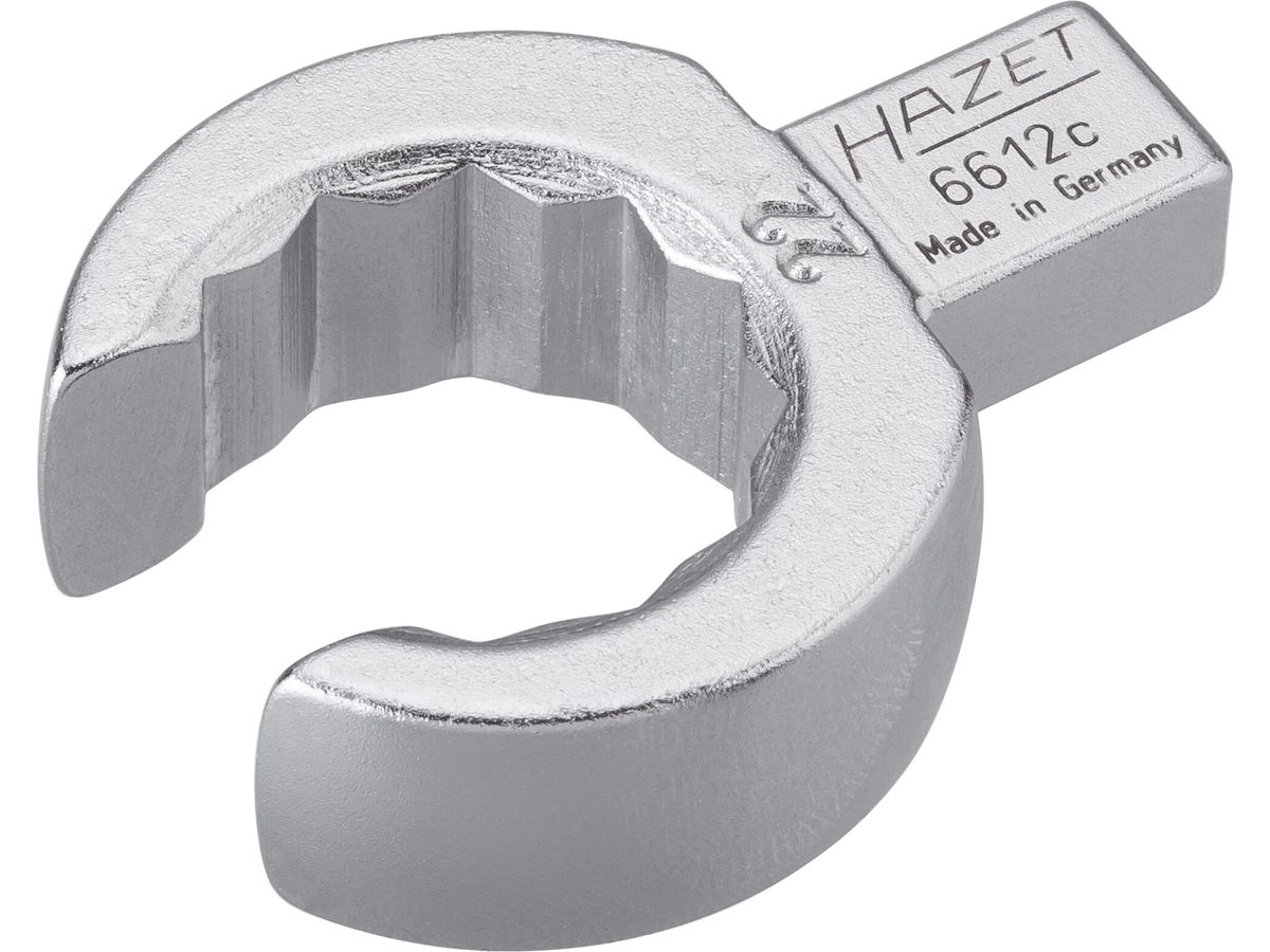 Insteek-ringsleutel open 22mm 9x12mm HAZ ET