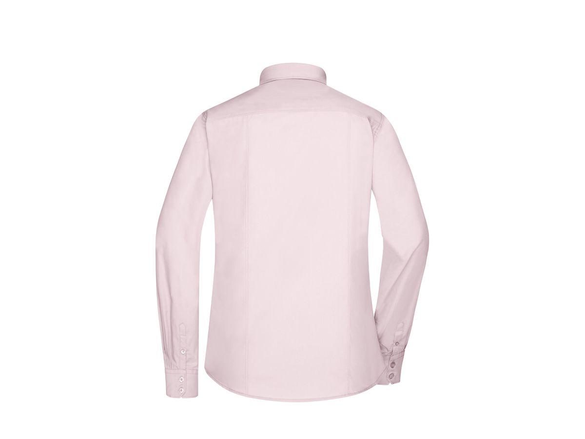 JN Ladies' Shirt Longsleeve Poplin JN677 light-pink, Größe S