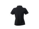 JN Ladies Workwear Polo JN829 50%BW/50%PES, black, Größe S