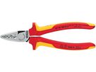 Adereindhulstang VDE 2-componentengrepen 180mm 0,25-16mm2 KNIPEX