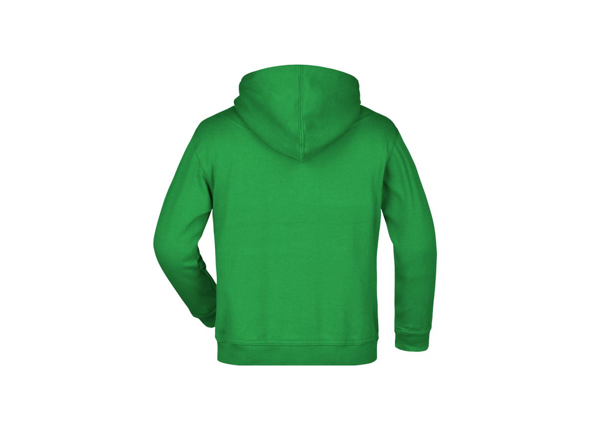 JN Hooded Sweat Junior JN047K 80%BW/20%PES, fern-green, Größe M