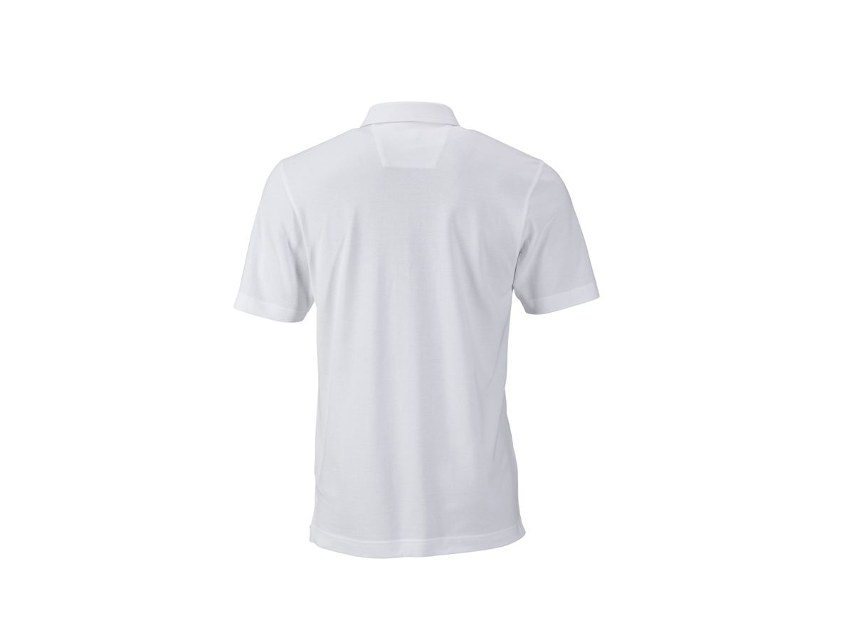 JN Men's Traditional Polo JN716 white/red-white, Größe 3XL