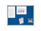 Franken Pinnwand Pro PT830703 180x90cm Textil blau