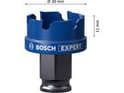 BOSCH Lochsäge Carbide EXPERT SheetMetal 30 mm