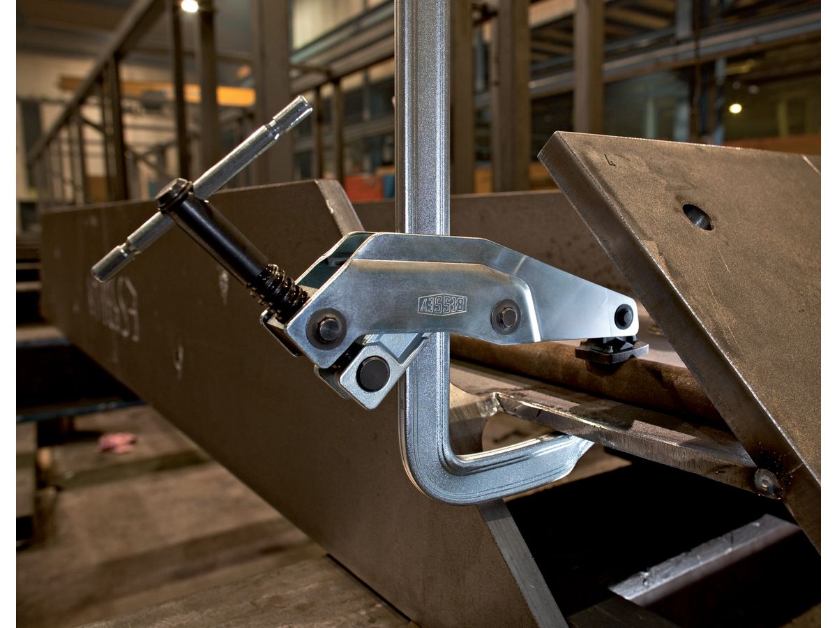 Steel bar clamp 300x120mm Bessey