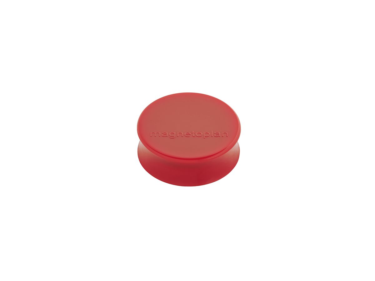 magnetoplan Magnet Ergo Large 1665006 34mm rot 10 St./Pack.