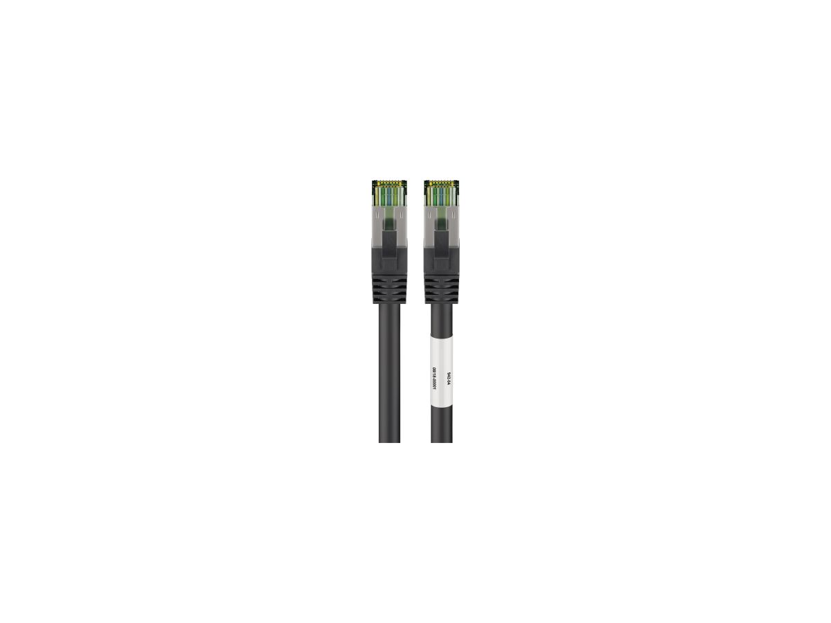 Goobay Netzwerkkabel 66729 CAT8.1 25m schwarz