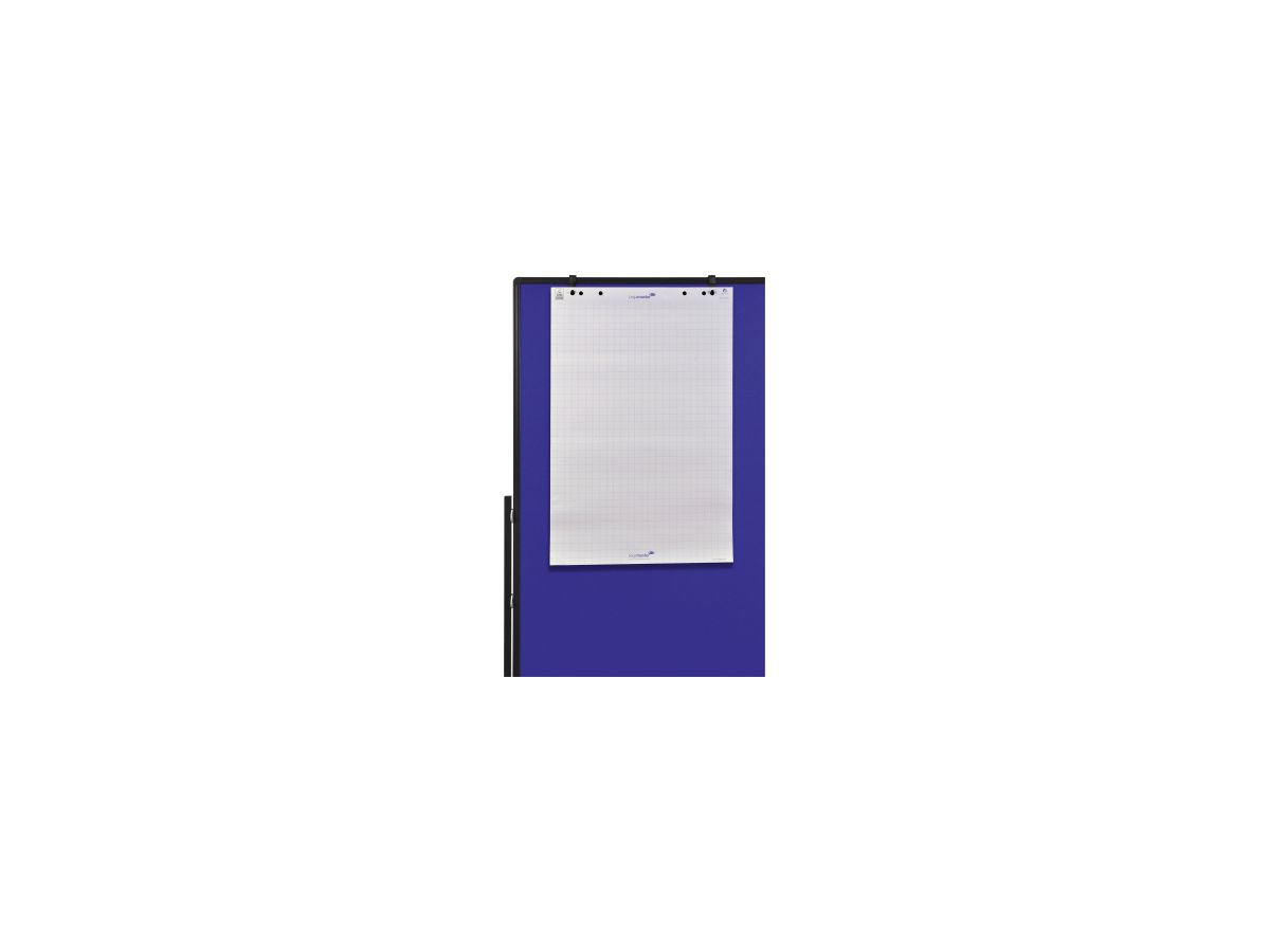 Legamaster Moderationswand 7-204410 120x150cm Filz marineblau