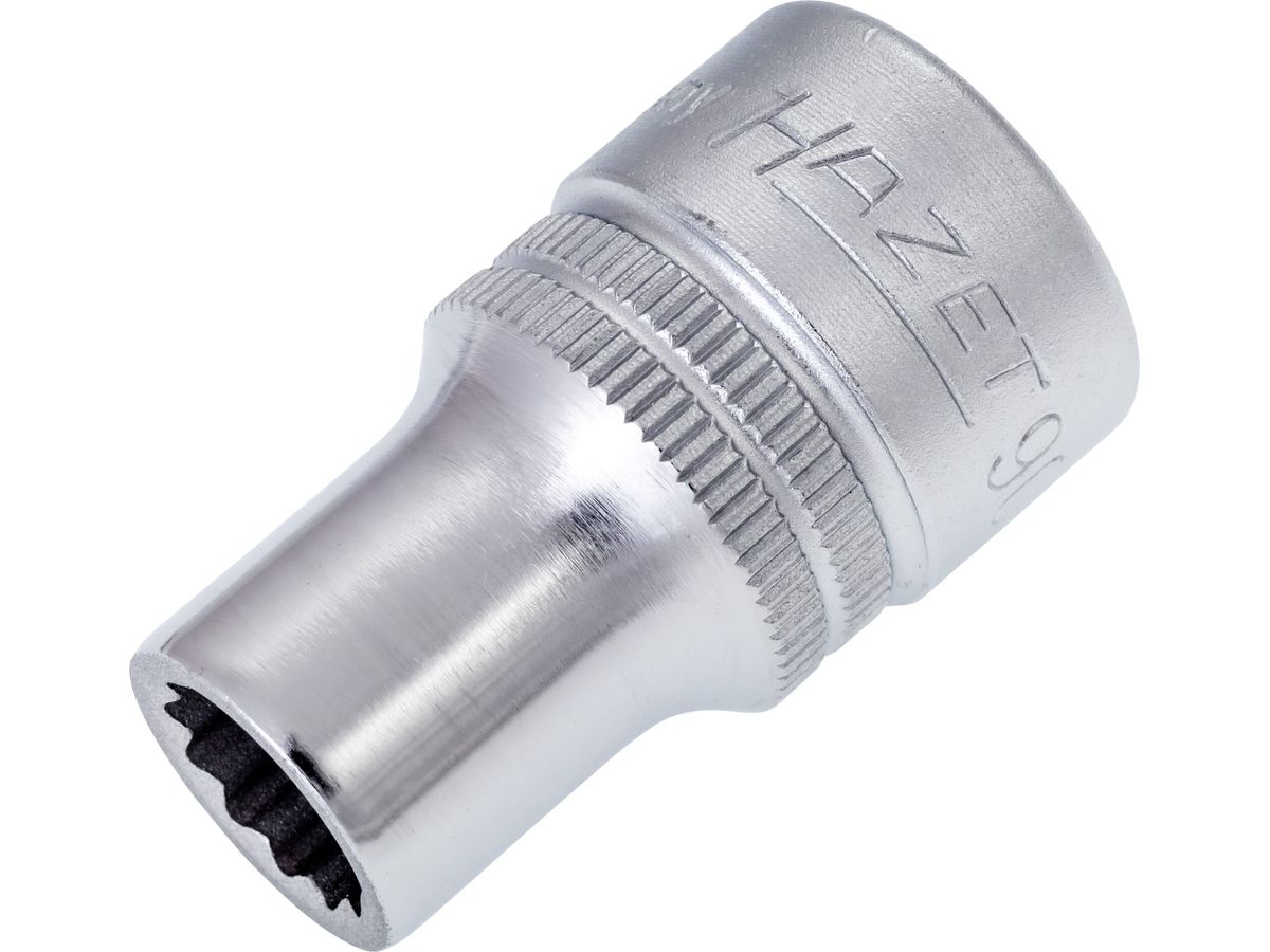 Socket wrench insert 1/2" 10mm bi-hex DIN3124