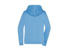 JN Promo Zip Hoody Lady JN755 80%BW/20%PES sky-blue Gr. XS
