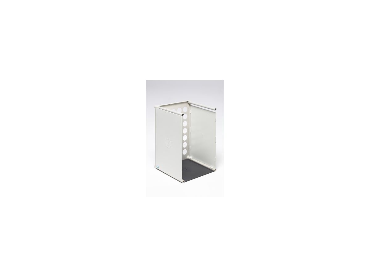 Kunststoffcontainer 60 l Ergänzungselem. o. Deckel lichtgrau B360xT405xH570