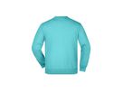JN Round-Sweat Heavy Junior JN040K 80%BW/20%PES, pacific, Größe XS