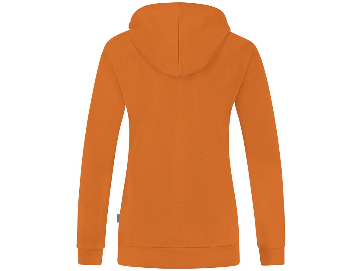 JAKO Kapuzenjacke Organic Damen C6820, Gr. 34 orange