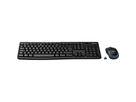 Logitech Tastatur-Maus-Set MK270 920-004511 cordless USB schwarz