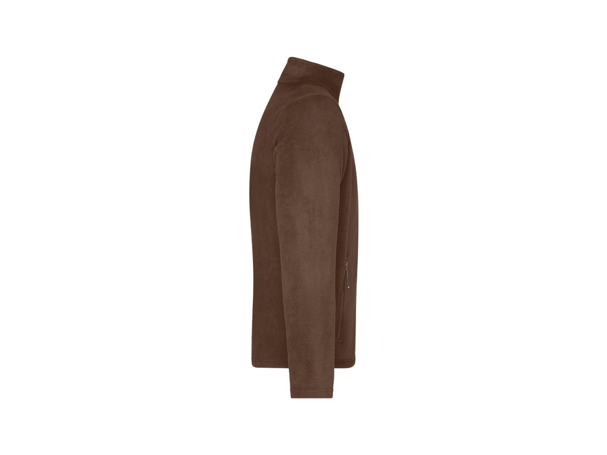 JN Men's Fleece Jacket JN782 brown, Größe L