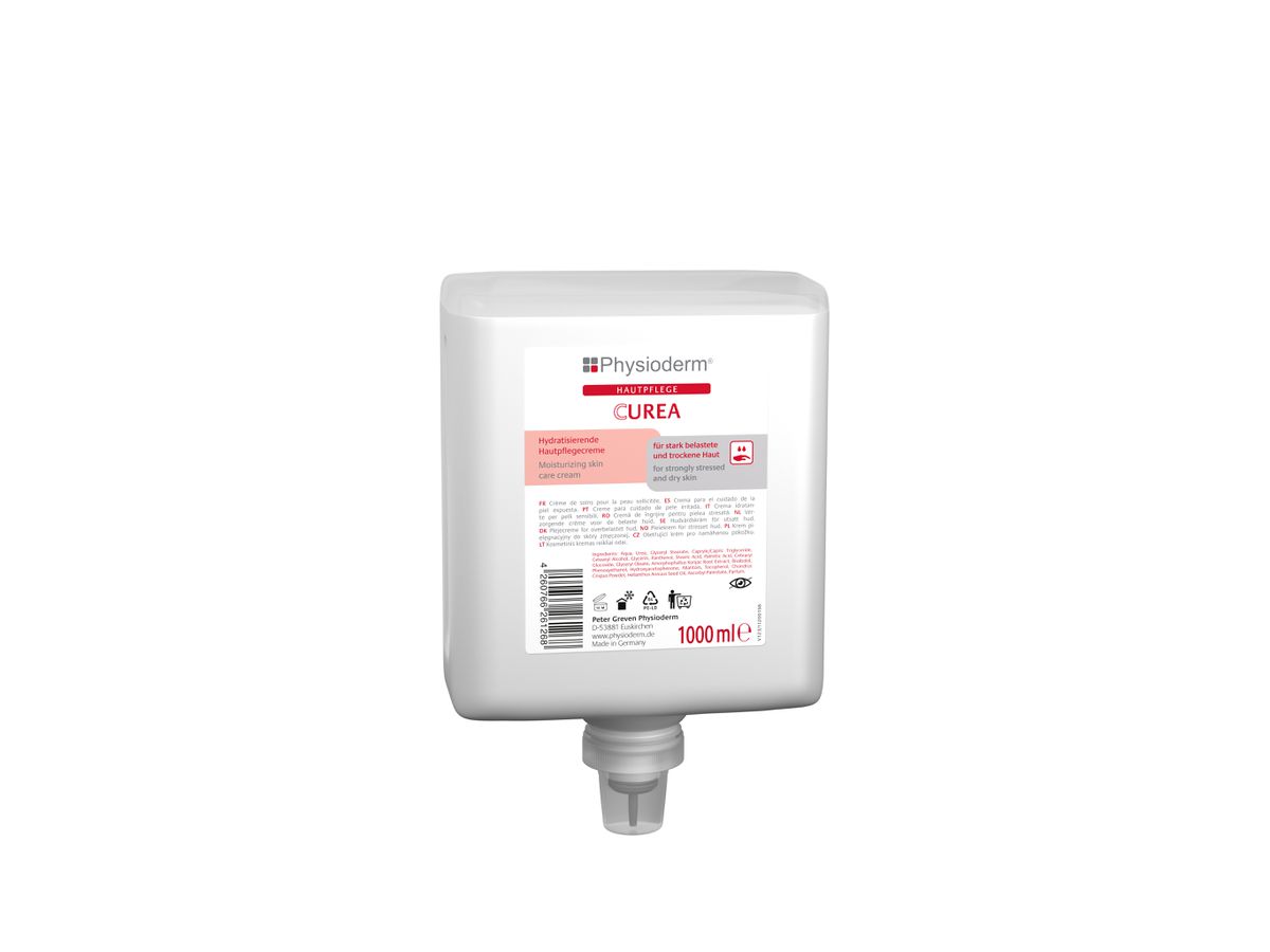 PHYSIODERM CUrea Hautpflegecreme 1.000 ml Neptuneflasche, 14382004
