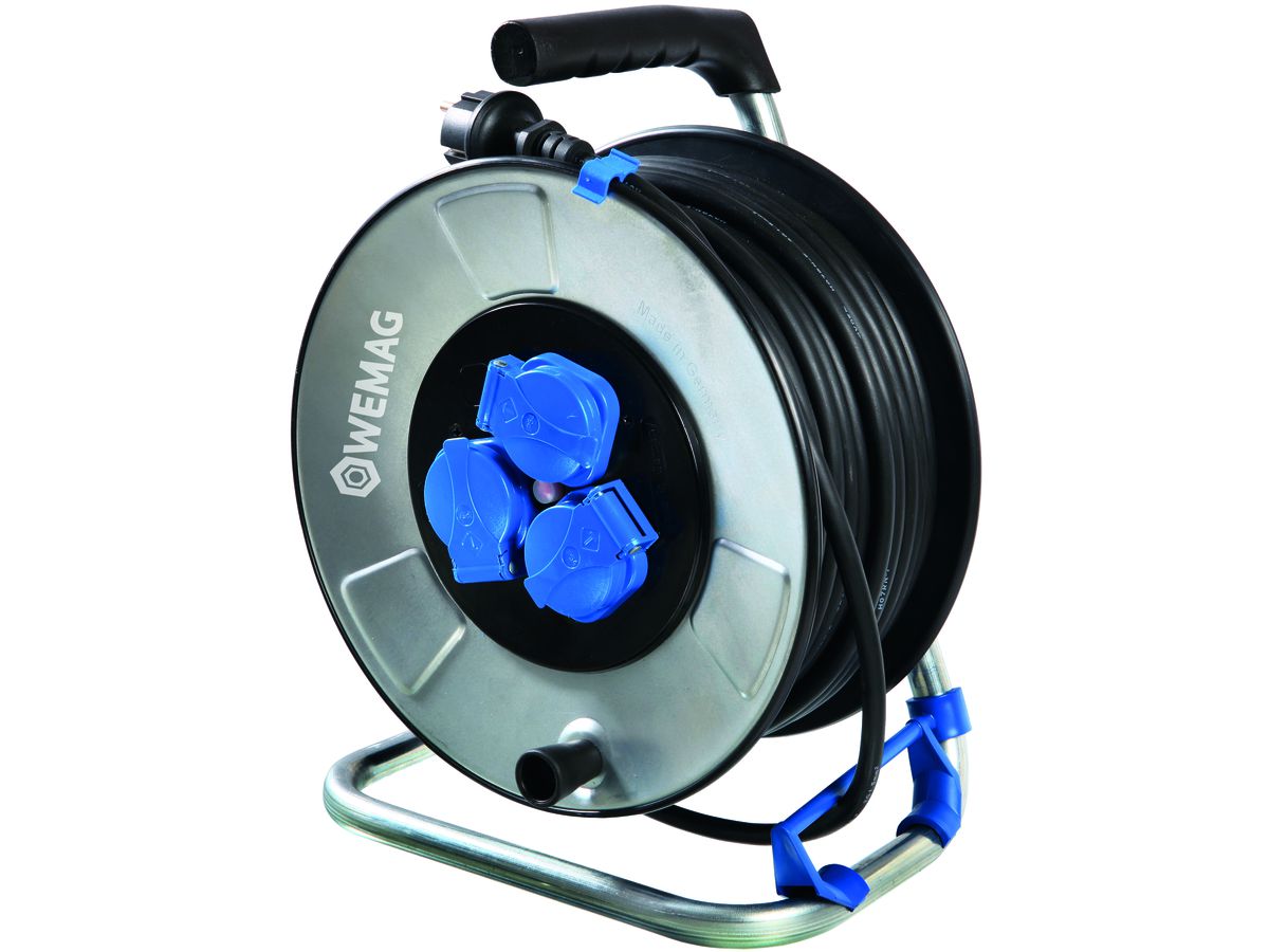 WEMAG Metall-Kabeltrommel "IronCoat"