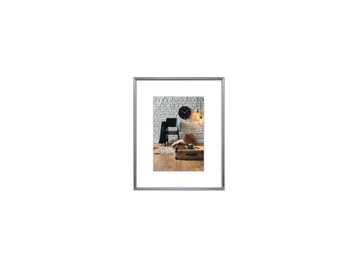 Hama Bilderrahmen Sevilla 00066440 50x70cm Kunststoff silber