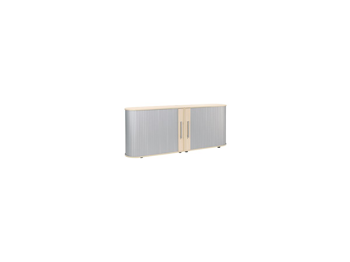 GERAMÖBEL Sidebord 2 OH 2000 mm ahorn
