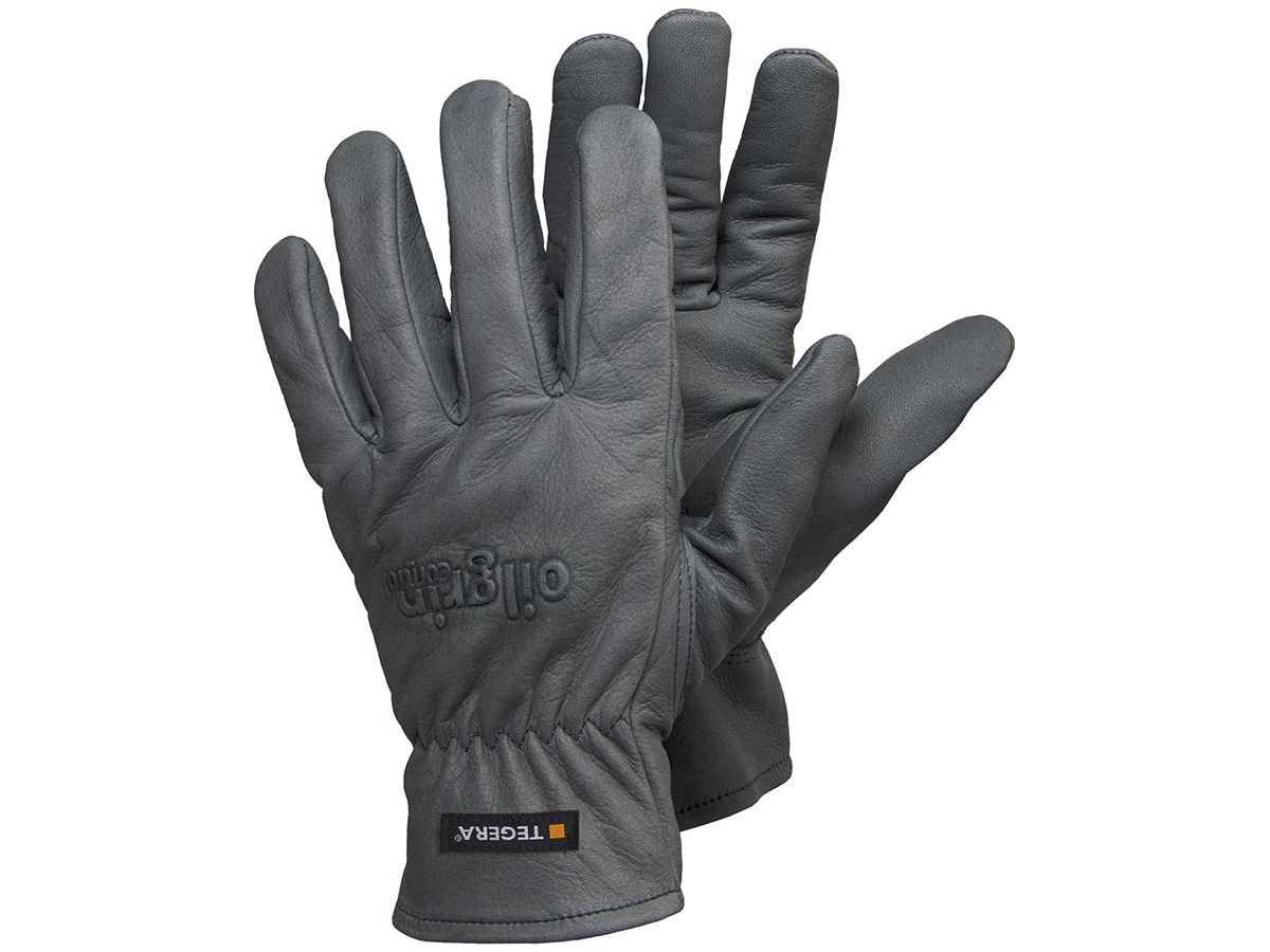 TEGERA Handschuh 6615, Rindnarbenleder Gr. 9