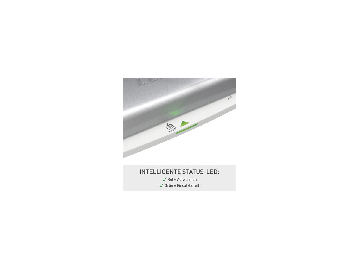 Leitz Laminiergerät iLAM HomeOffice 74400089 DIN A3 weiß/grau