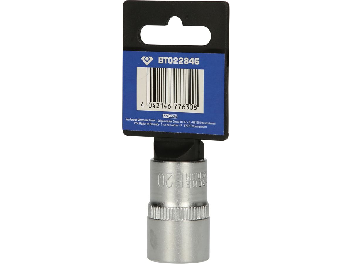 BRILLIANT TOOLS 1/2" TORX Steckschlüssel-Einsatz,38mm, E20