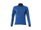 MASCOT Accel. Sweat-Shirt Damen mit RV Gr. 4XL azurblau/schwarzblau 18494-962