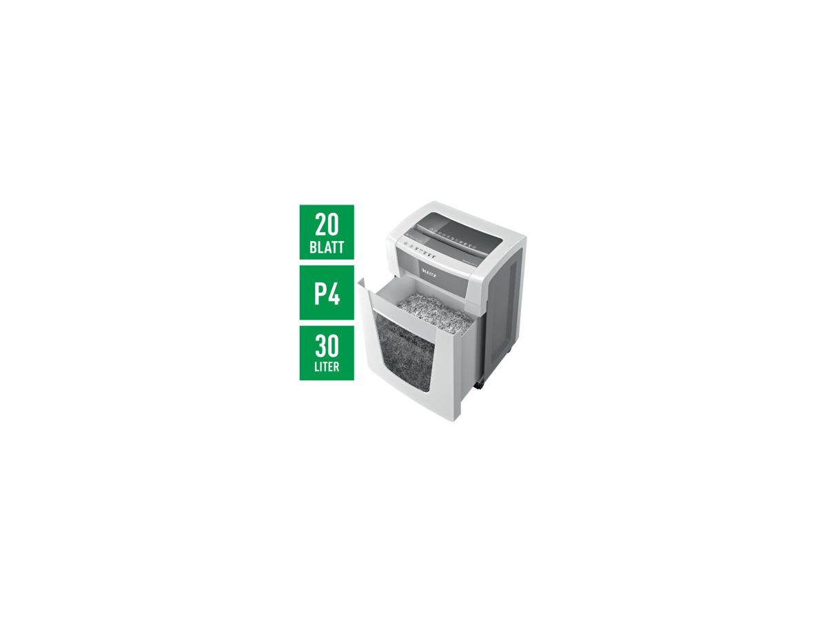 LEITZ IQ Aktenvernichter Office Pro P4 80060000
