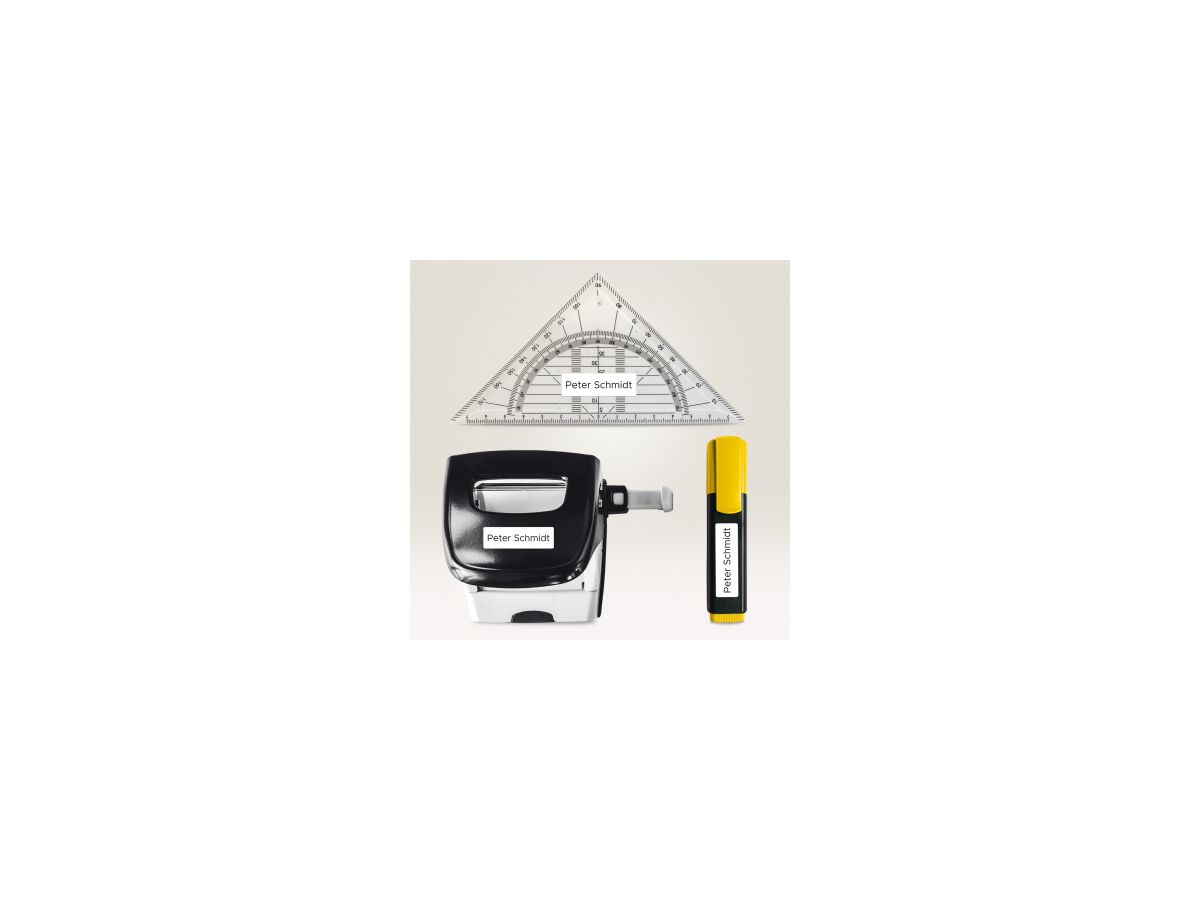 Avery Zweckform Universaletikett 3666 38x21,2mm weiß 6.500 St./Pack.
