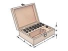 KEMMLER Spannzangensatz 470E ER32 15x im Holzkasten , 701.470EH.1