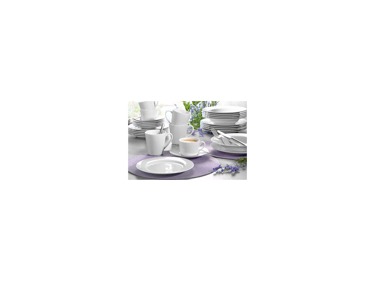Esmeyer Essservice Heike 433-211 30teilig Porzellan weiß