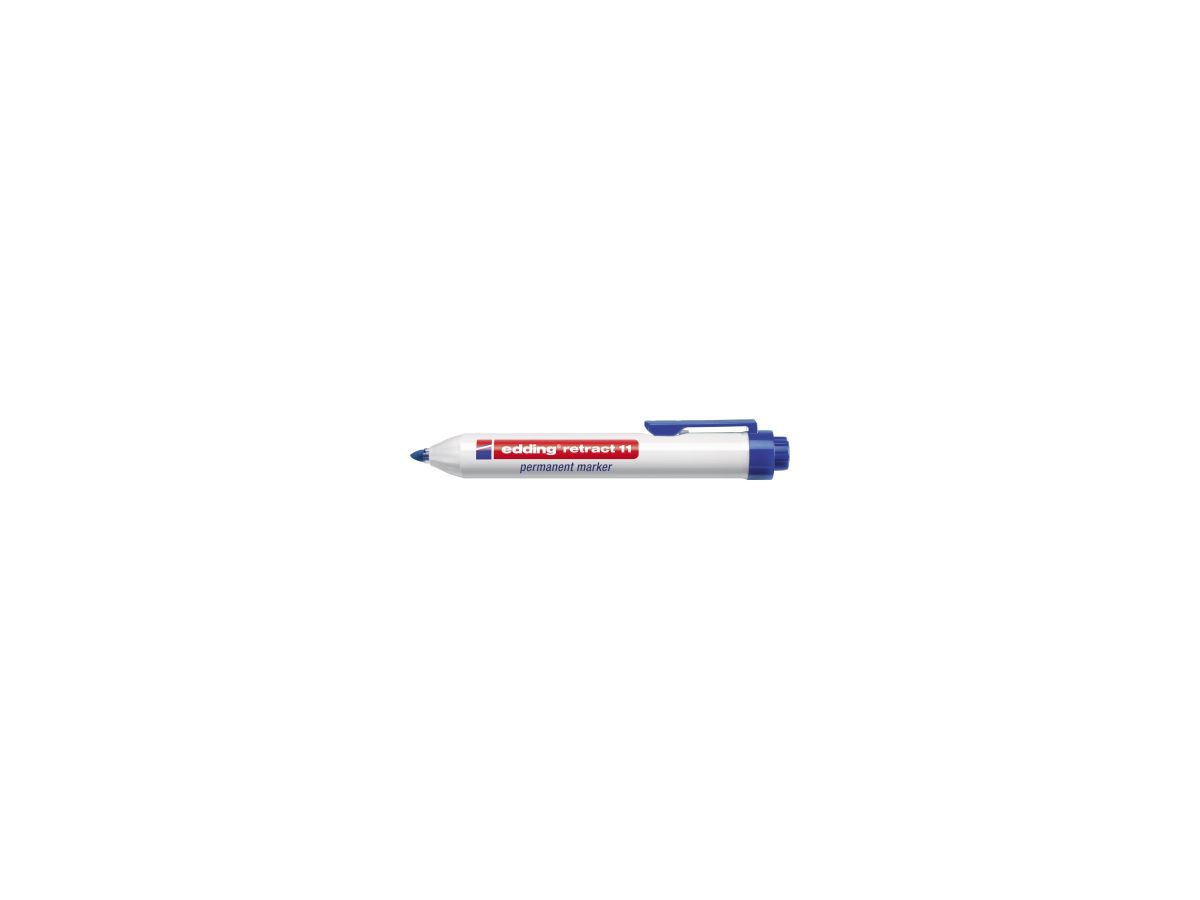 E-Retract 11 Permanentmarker Blau