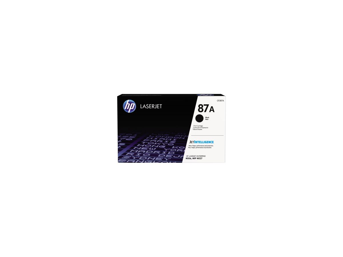 HP Toner CF287A 87A 9.000Seiten schwarz