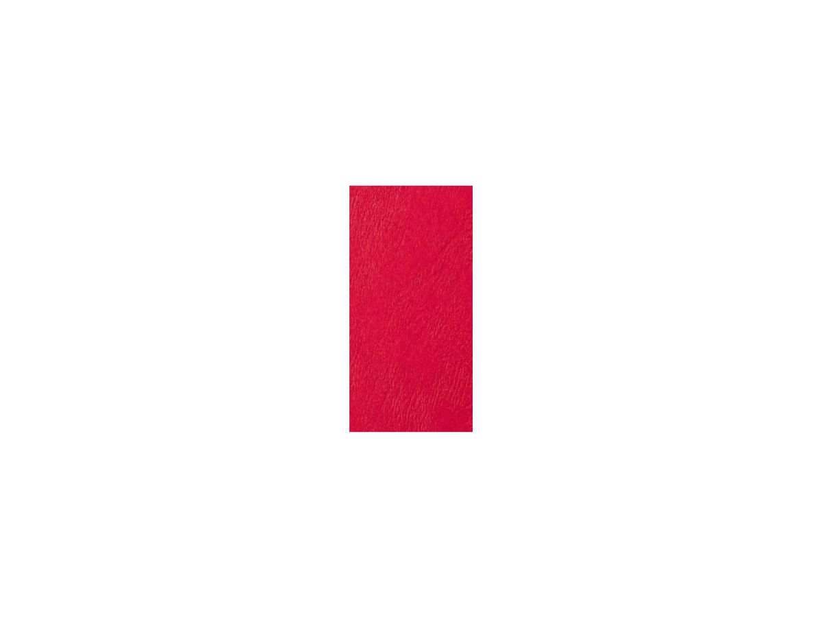 GBC Einbanddeckel LeatherGrain CE040031 DIN A4 rot 100 St./Pack.