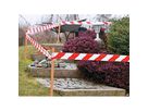 tesa Absperrband Signal 58137-00000 80mmx100m rot/weiß
