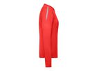 JN Damen Langarm Sportshirt JN521 bright-red, Größe S
