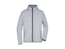 JN Mens Knitted Fleece Hoody JN589