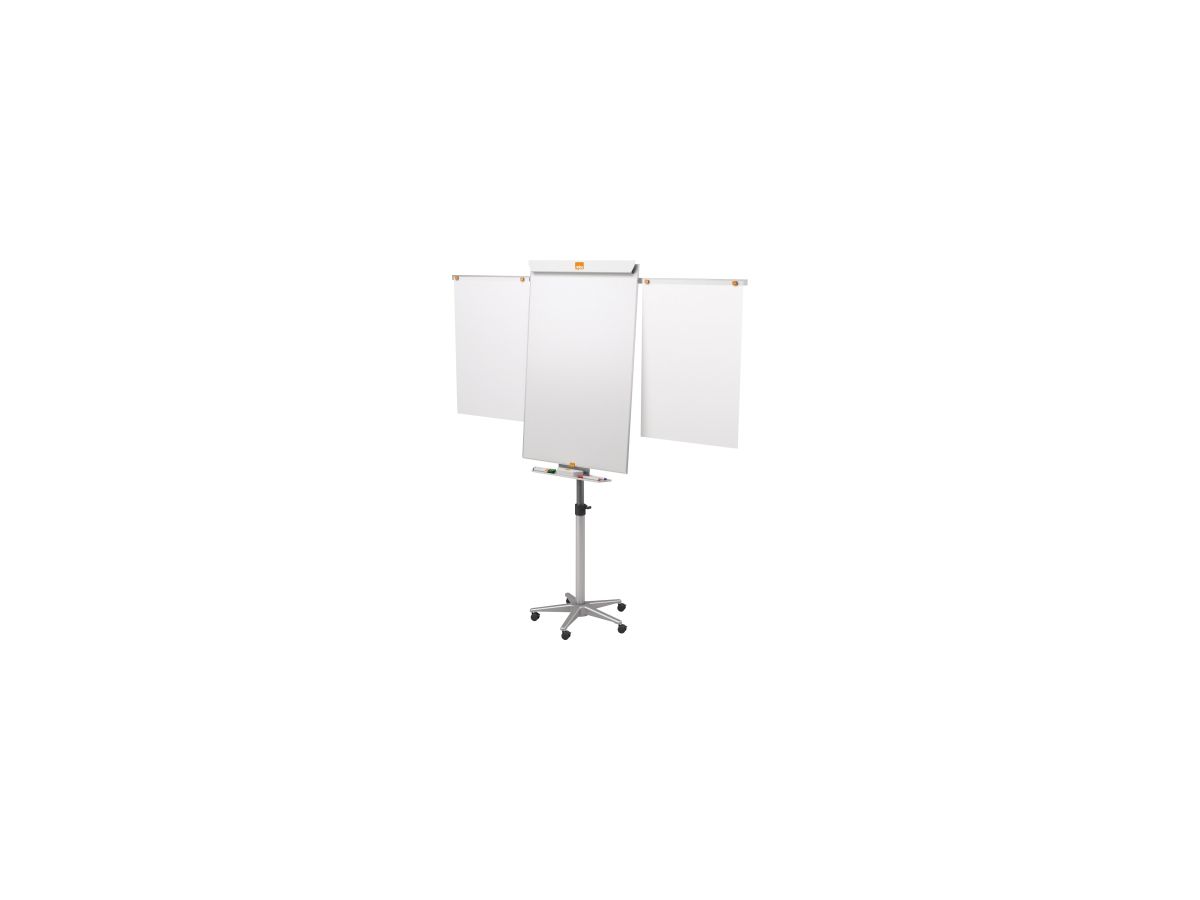 Nobo Flipchart Piranha mobil 1901920 70x100cm Sternfuß silber
