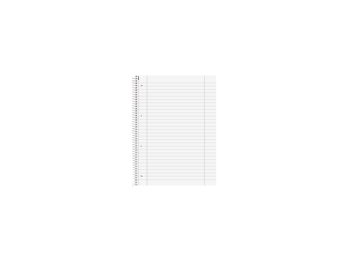 BRUNNEN Collegeblock Student 1067927 DIN A4 80Bl. Lin27 liniert