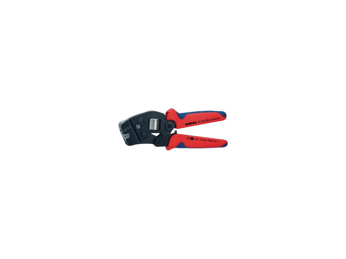 Crimping plier self-adj. 0.08-10mm² Knipex