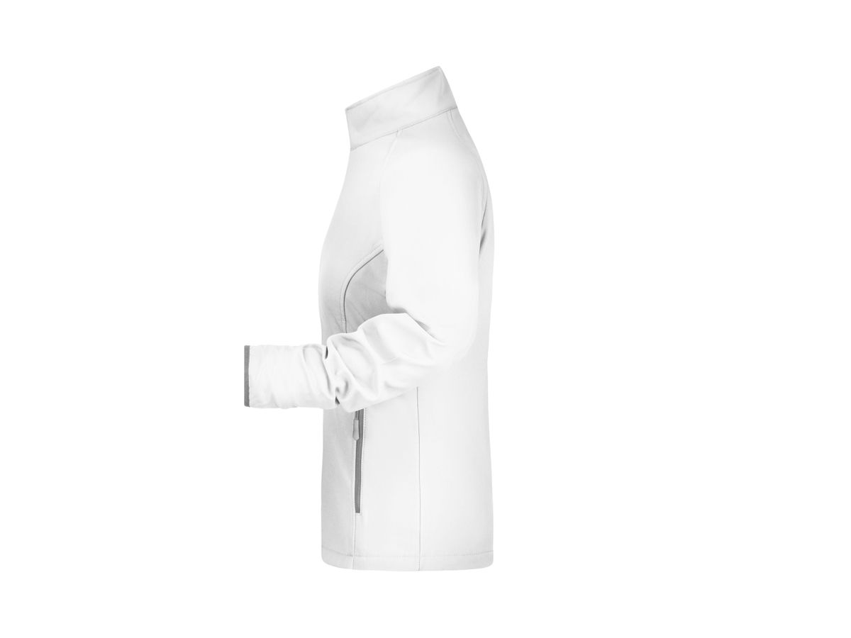 JN Ladies' Promo Softshell Jacket JN1129 white/white, Größe XL