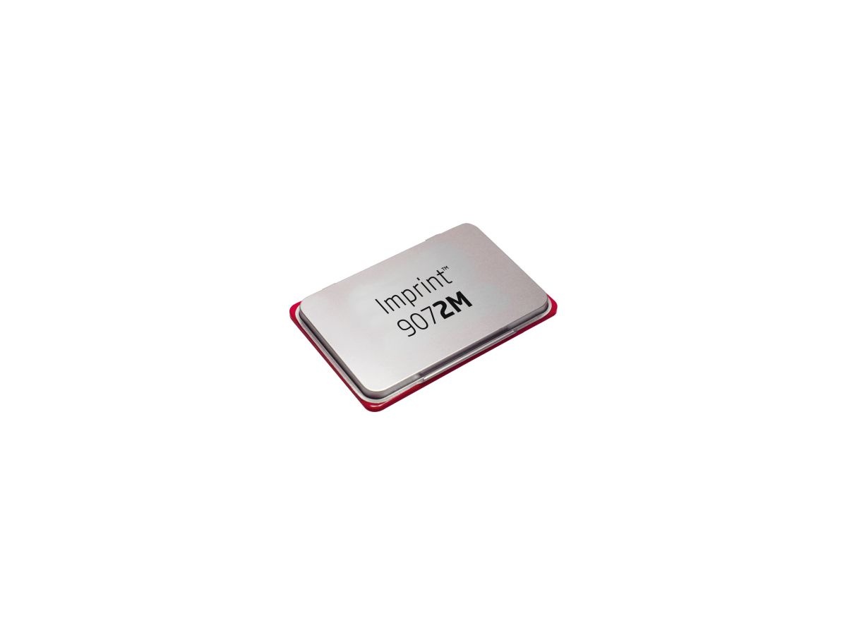 Handstempelkissen Imprint 9072M 143663 11x7cm No.2 rot