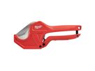 MILWAUKEE Kunststoffrohrschneider mit Ratschenfunktion 42 mm