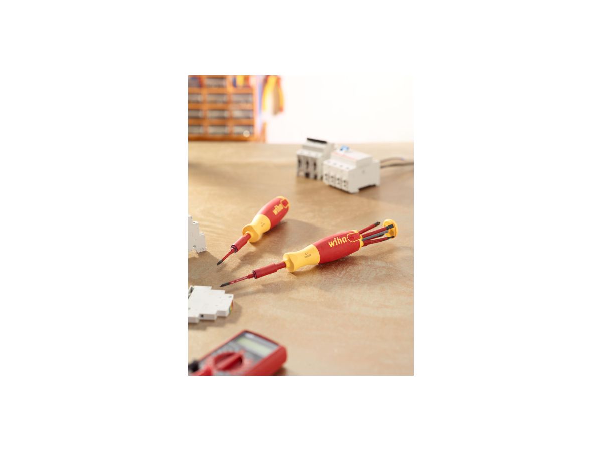 WIHA Schraubendreher 2831-09021 VDE-Bitmagaziner 38611