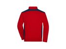 JN Herren Sweat-Jacke JN870 red/navy, Größe XXL