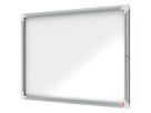 Nobo Schaukasten 1902559 97,2x69,2x3,7cm 8xDIN A4 silber
