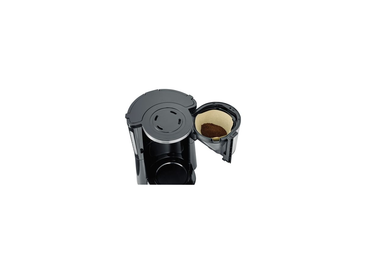 SEVERIN Kaffeemaschine KA 4822 Glaskanne edelstahl/schwarz