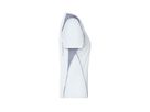 JN Ladies Running-T JN396 100%PES, white/silver, Größe 2XL